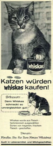 Katzen würden immer noch Whiskas kaufen Bild: Katzen würden immer noch Whiskas kaufen