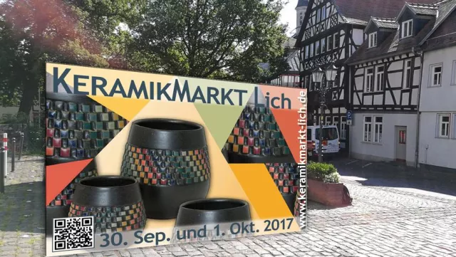 1. Keramikmarkt Lich 2017 Bild: 1. Keramikmarkt Lich 2017