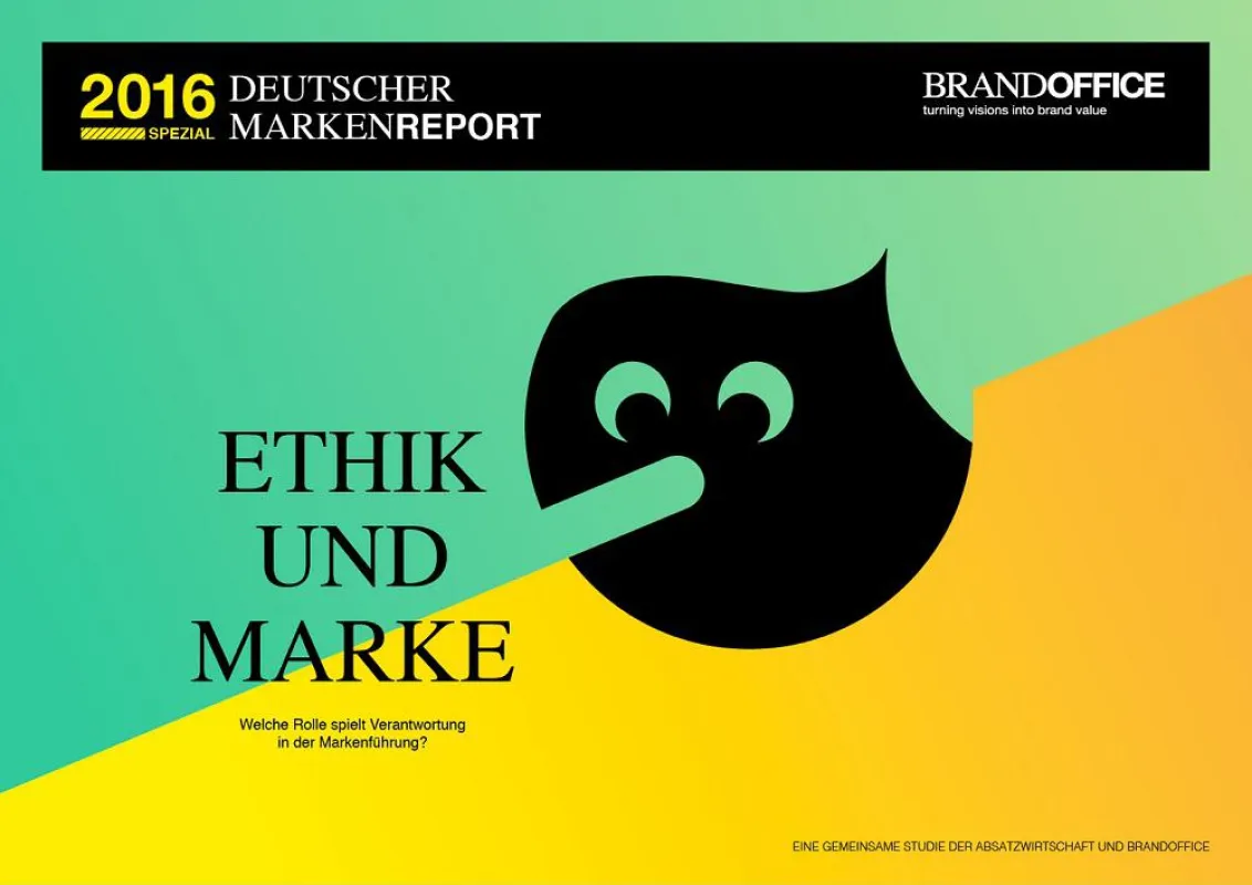 Deutscher Markenreport Spezial 2016 von Brandoffice