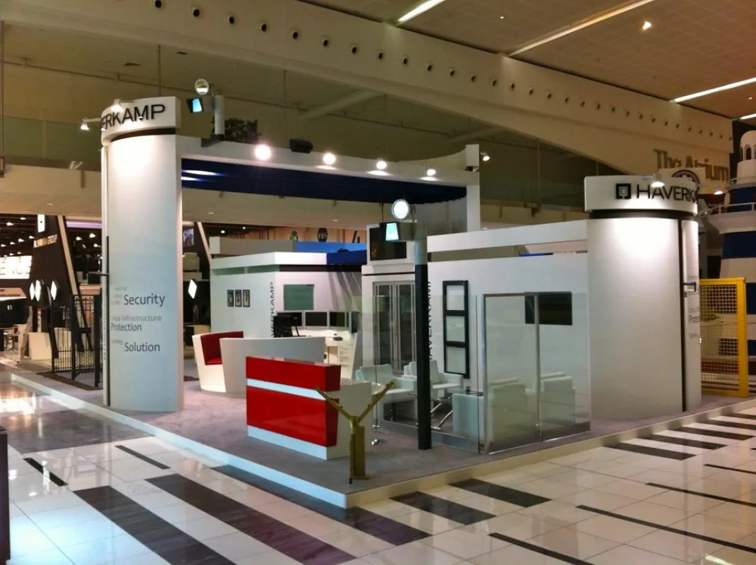Messestand von HAVERKAMP in Abu Dhabi