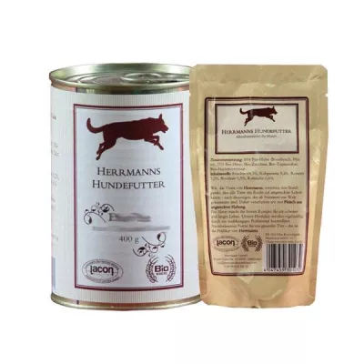 Bild: Neue Sorten Herrmann's Hundefutter & Herrmann's Katzenfutter