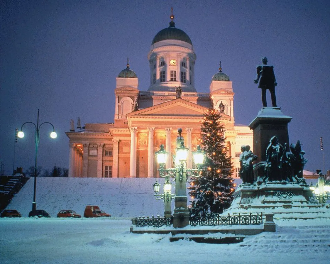 Winter in Helsinki - Domkirche