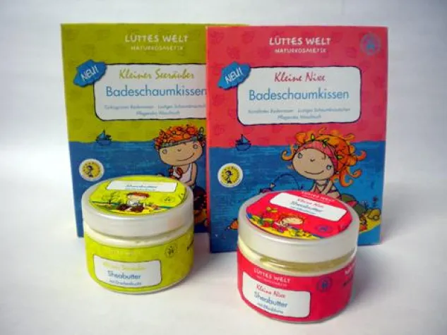 Bild: Innovative Kinderpflegeserie mit Liebe zum Detail von LÜTTES WELT NATURKOSMETIK