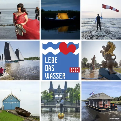 Friesland feiert das Wasser Bild: Friesland feiert das Wasser