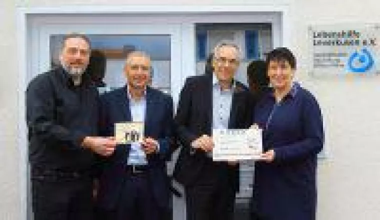 Bild: Bitech.AG spendet 1.500,- Euro an die Lebenshilfe Leverkusen e.V.