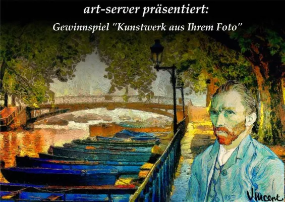 Bild: art-server startet Gewinnspiel Kunstwerk aus Foto