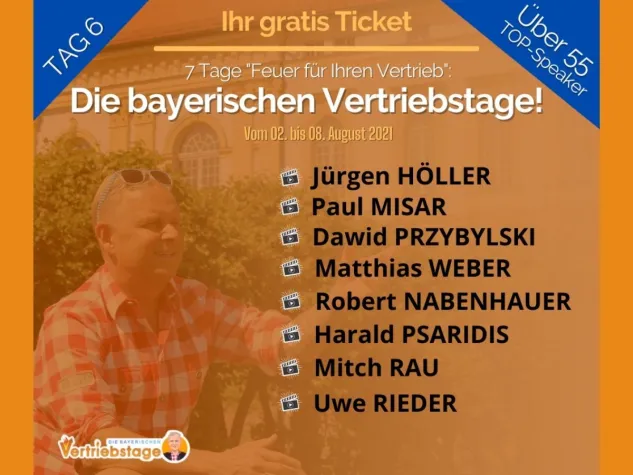 O´zapft is! Heute Tag 6 bei "Die bayerischen Vertriebstage" von Uwe Rieder, der bayerische Vertriebsfreak Bild: O´zapft is! Heute Tag 6 bei "Die bayerischen Vertriebstage" von Uwe Rieder, der bayerische Vertriebsfreak