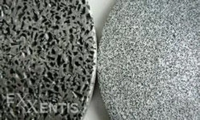 Filter, Filterelemente, Schalldämpfer aus Porösem Gussaluminium - eine Option zu Sintermetall und Metallschaum Bild: Filter, Filterelemente, Schalldämpfer aus Porösem Gussaluminium - eine Option zu Sintermetall und Metallschaum