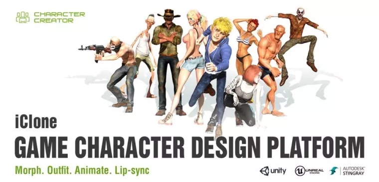 Bild: Reallusion präsentiert weltweit erste 3D Game Character Plattform mit Lip-Sync Unterstützung