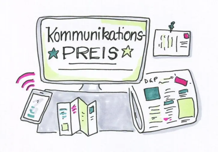 Bild: Kommunikationspreis für Medienarbeiten zum Leben und zur Begleitung schwerstkranker Menschen