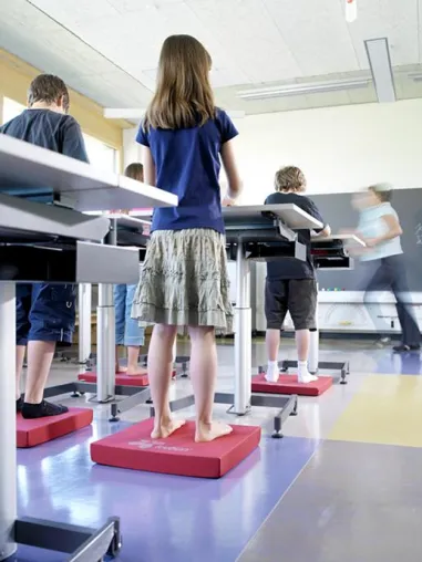 Mit dem kyBounder Haltung bewahren - Präventives Gesundheitsmanagement an Österreichs Schulen Bild: Mit dem kyBounder Haltung bewahren - Präventives Gesundheitsmanagement an Österreichs Schulen
