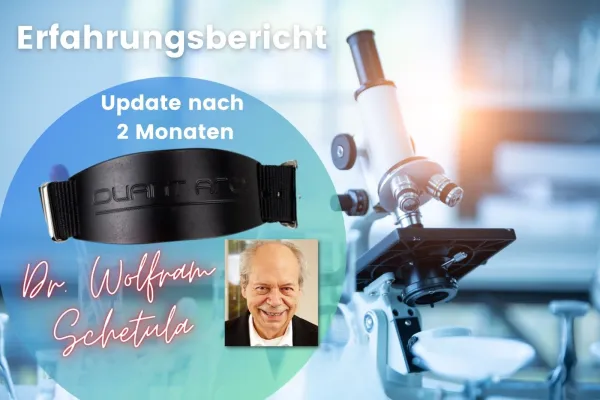 Bild: "Dr. Schetula teilt Erfahrungen mit QUANT ARQ Armband: Revolutionäre Technologie oder bloßer Hype?"