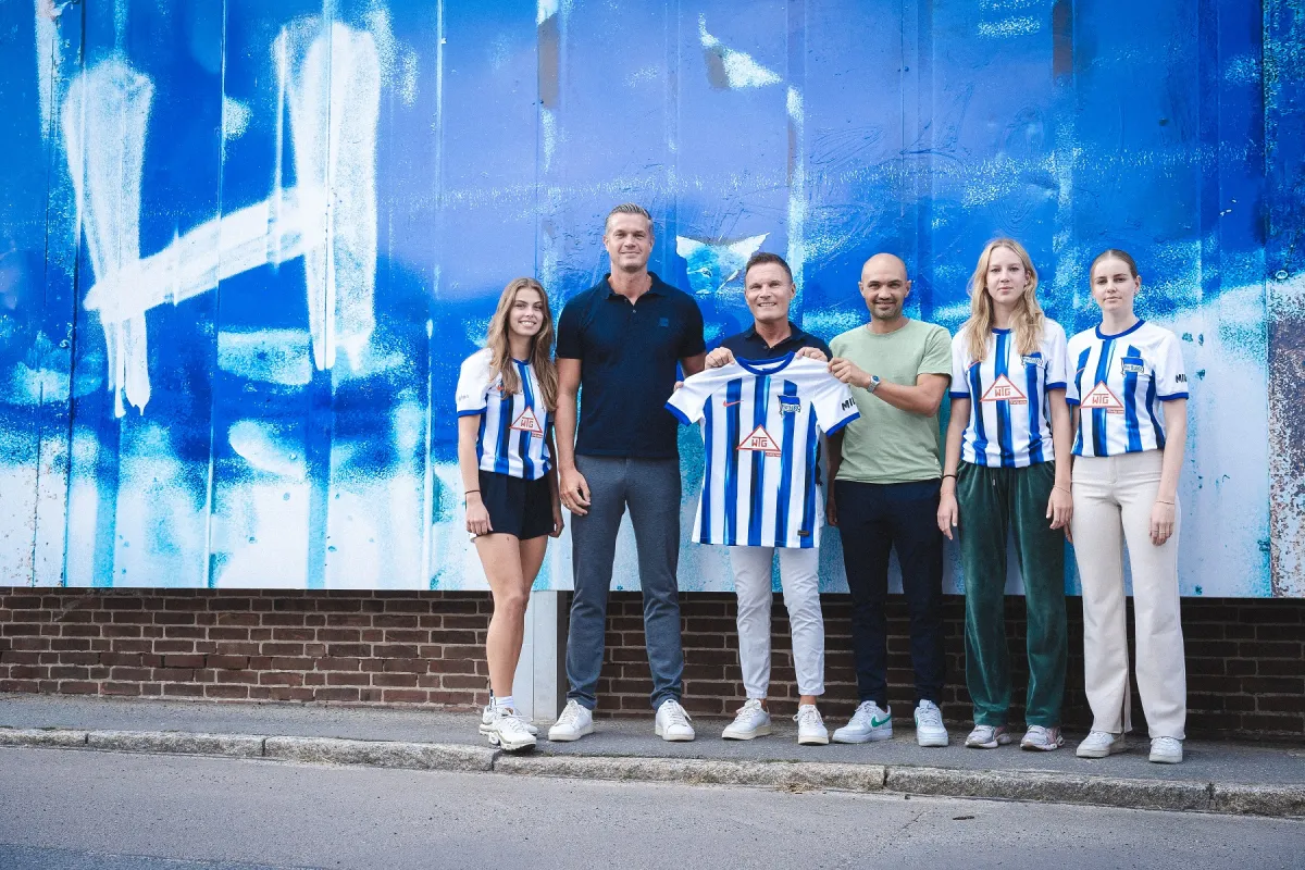 (v.l.n.r.) Thorben Jeß (Hertha BSC), Gerrit F. Schütze (Shareholder WTG), Sofian Chahed (Hertha BSC) (© WTG)