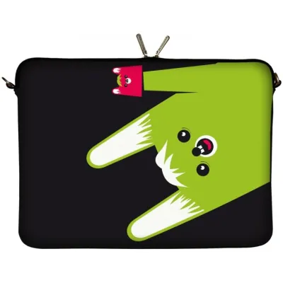 Bild: Lasst die Show beginnen: Designer Notebook Sleeve „Toothy“ im Playnimal-Stil versprüht gute Laune