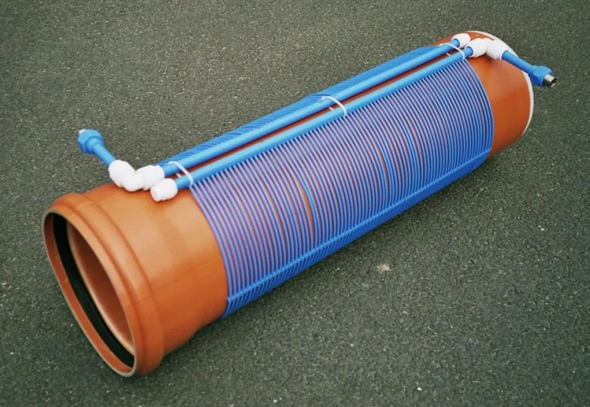 Geotherm-Abwasserrohr (PVC)