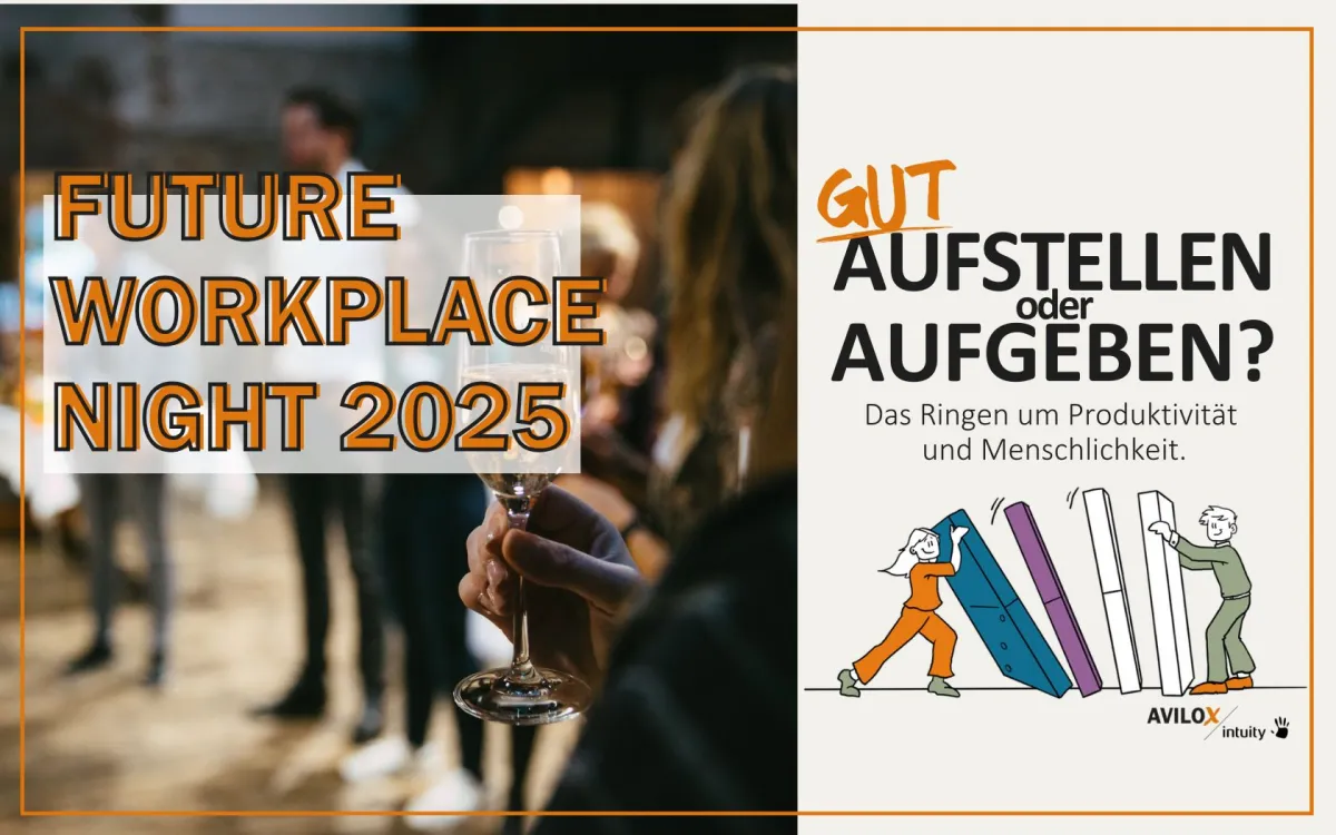 Future Workplace Night 2025: Das Business-Event für Inspiration, Austausch und neue Impulse (© AviloX GmbH)
