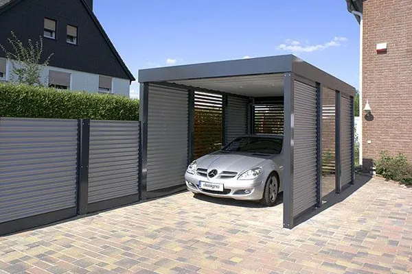 Der Designo-Carport – flexible Formen und gutes Design Bild: Der Designo-Carport – flexible Formen und gutes Design