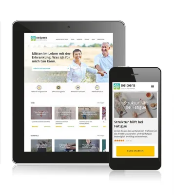 Bild: Weltkrebstag 2018: selpers erwartet über 5 Millionen besuchte Online-Lektionen