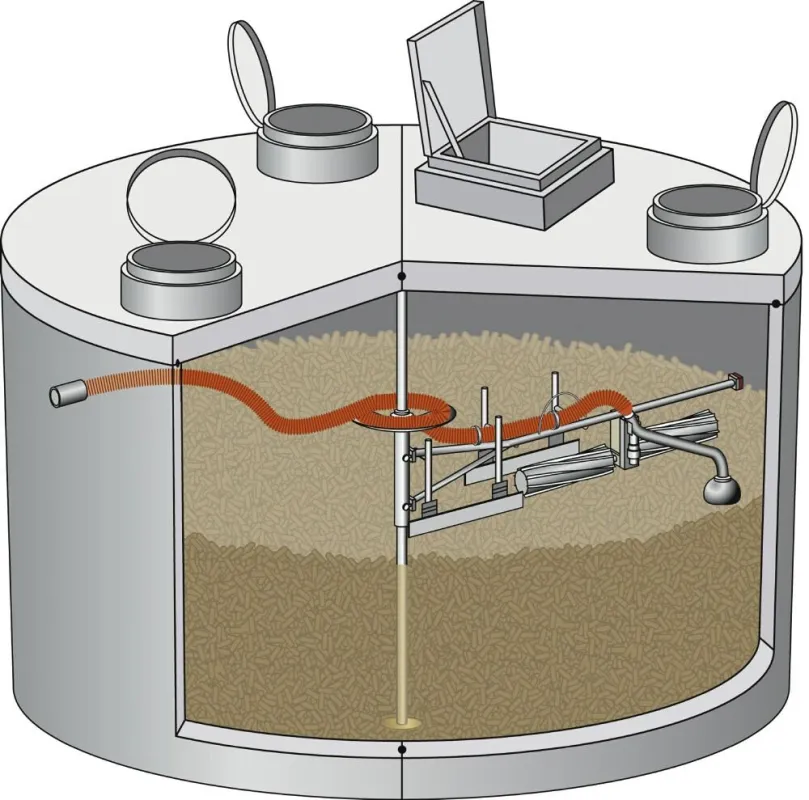 Pellet-Grossbehälter
