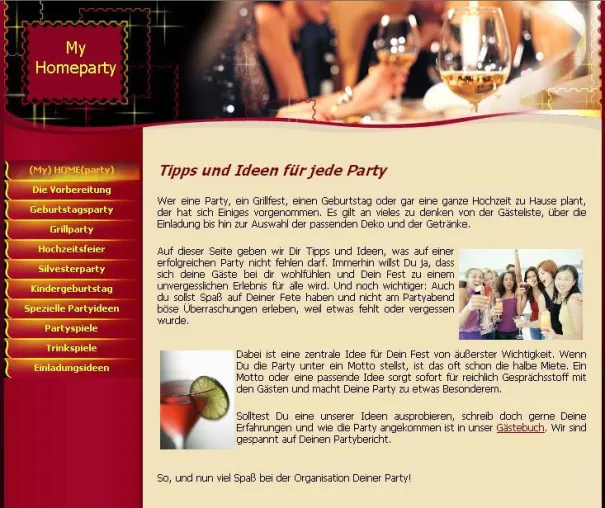 Ideen und Tipps rund um die Partyorganisation Bild: Ideen und Tipps rund um die Partyorganisation