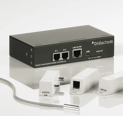 Bild: Temperaturüberwachung mit E-Mail Alarmfunktion