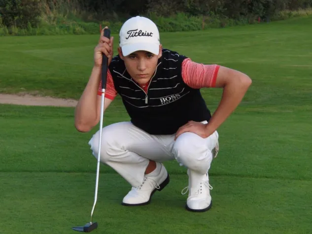 Bild: Porträt: Der 14-jährige Top-Amateur Dominic Foos