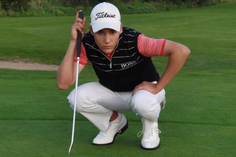 Bild: Porträt: Der 14-jährige Top-Amateur Dominic Foos