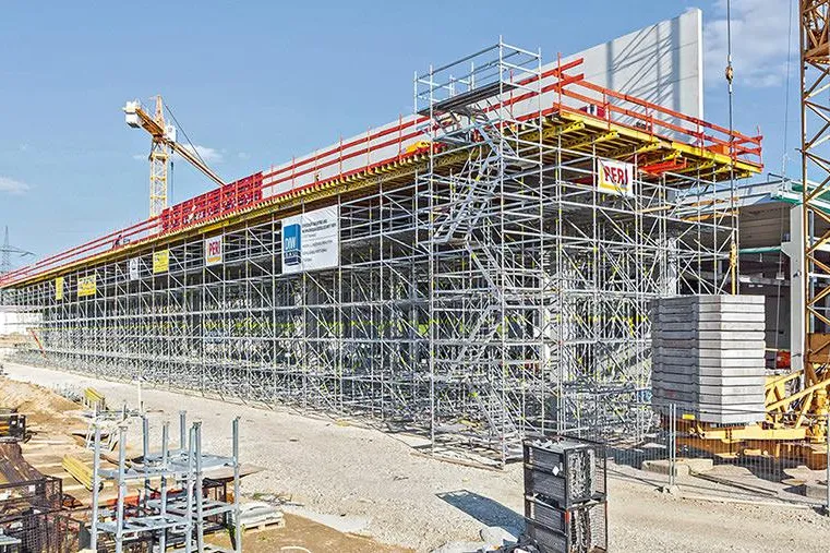 Bild: Lösungskonzepte von PERI: Schalung und Gerüst aus einer Hand