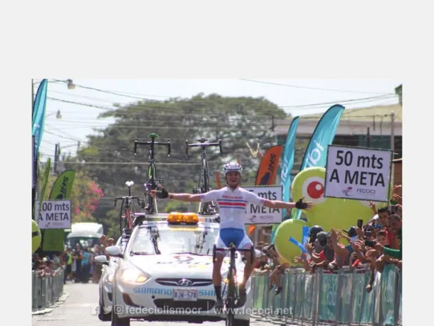 Bild: Vuelta a Costa Rica Etappe 4 Costa Rica holt sich den ersten Sieg der Rundfahrt.