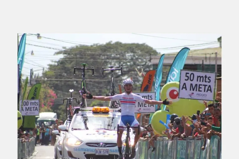 Bild: Vuelta a Costa Rica Etappe 4 Costa Rica holt sich den ersten Sieg der Rundfahrt.