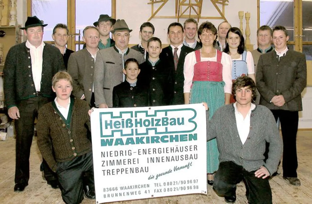 Das Team von Heiß Holzbau
