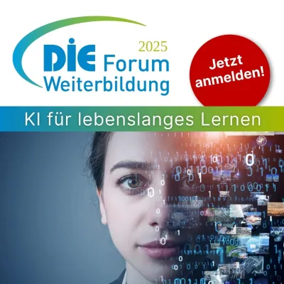 Bild: KI in der Erwachsenenbildung: Jetzt zum DIE-Forum 2025 anmelden 