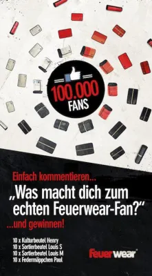 Bild: Feuerwear erreicht jetzt über 100.000 Fans auf Facebook