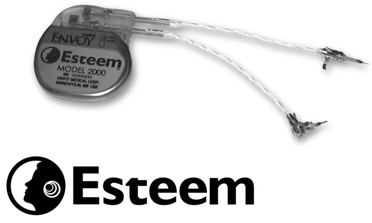 Esteem, das High-Tech mikrofon- und lautsprecherlose Hörimplantat von Envoy Medical