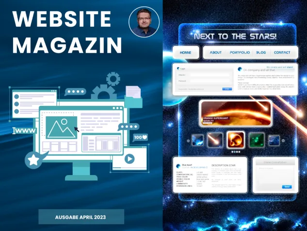 Maximiere deine Webpräsenz mit dem 1. Website Magazine und KI News! Bild: Maximiere deine Webpräsenz mit dem 1. Website Magazine und KI News!