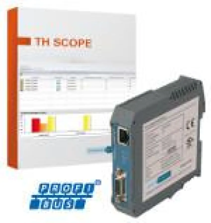 Die leistungsstarke PROFIBUS-Diagnose-Lösung bestehend aus TH SCOPE und TH LINK PROFIBUS