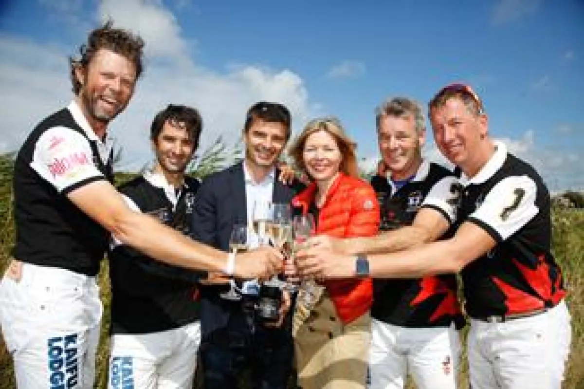 Dr. Tina Ingwersen-Matthiesen, Marian Geoffroy mit dem Lanson-Team