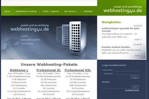 webhosting4u spendet für gute Zwecke Bild: webhosting4u spendet für gute Zwecke