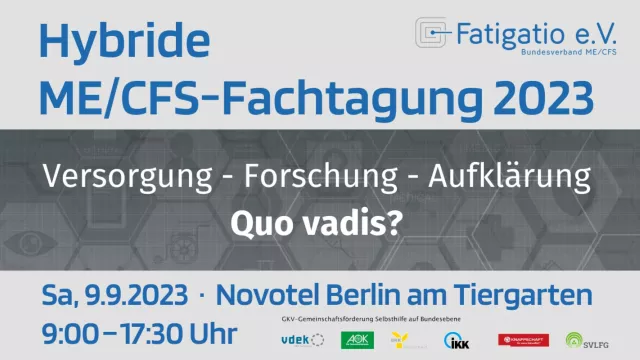 Bild: ME/CFS und Post COVID - Internationale Fachtagung setzt Impulse für Versorgung, Forschung und Aufklärung
