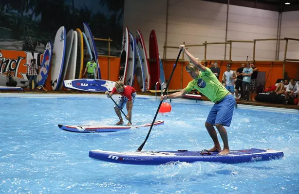 Bild: boot Düsseldorf SUP Short Track Masters 2016