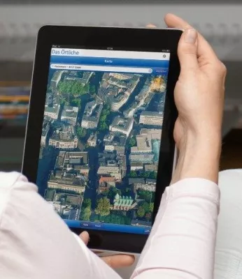 Bild: Neue Version der Gratis-App „Das Örtliche“ – jetzt auch für das iPad