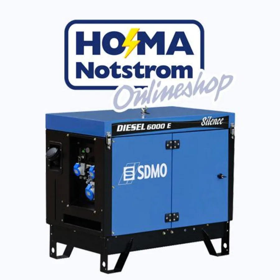 Neue SDMO Diesel Stromerzeuger im HO-MA Shop