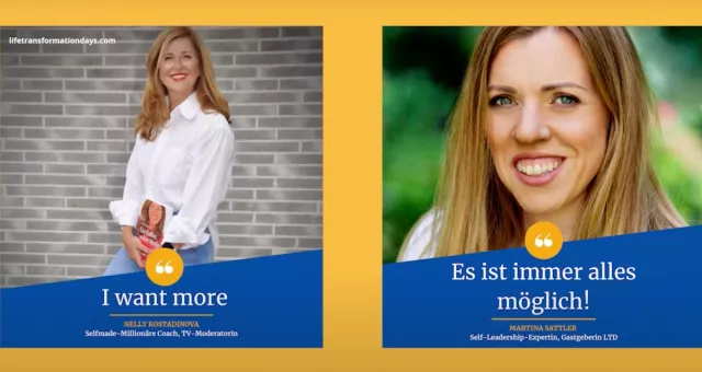 Einladung zum Transformations-Event des Jahres 2022 für den DACH-Raum Bild: Einladung zum Transformations-Event des Jahres 2022 für den DACH-Raum