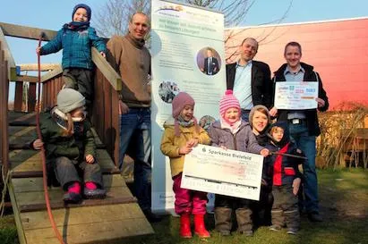Bild: Gesparte Energiekosten für den neuen Spielplatz
