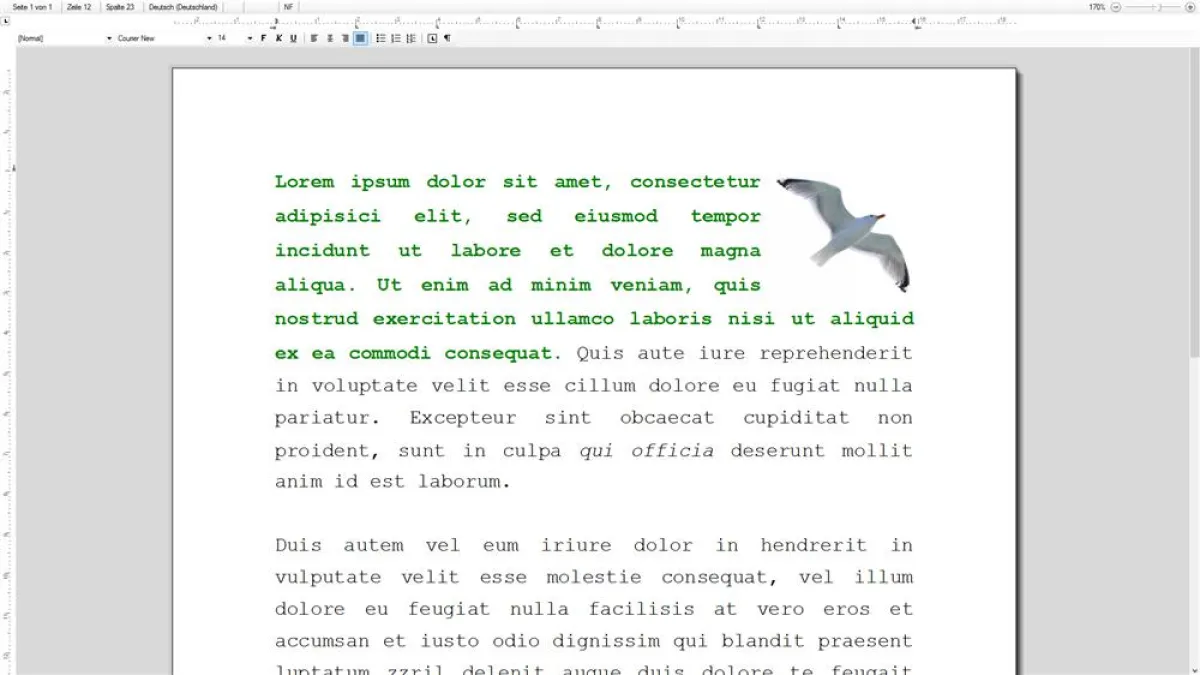 Ablenkungsfreies Schreiben