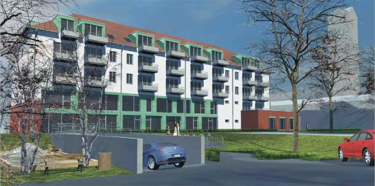 Bild: Neubau der Köln-Süd eG schafft Synergien mit altem Bestand