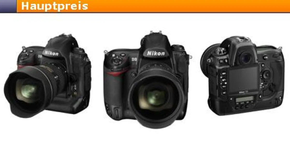 Gewinne eine Nikon D3