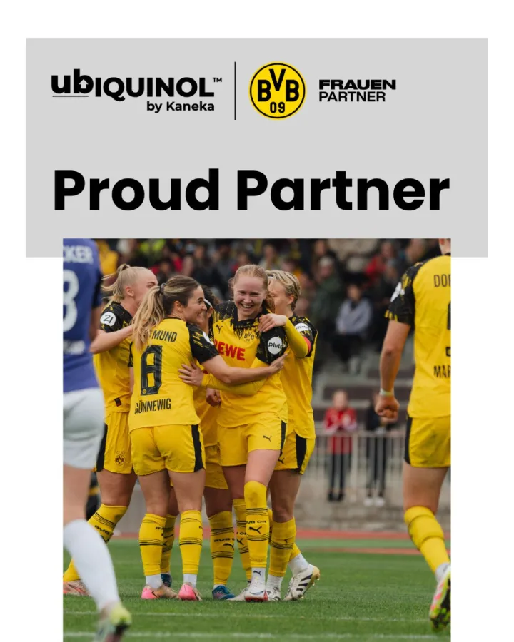 Kaneka Ubiquinol™ ist neuer Partner der BVB-Frauen (© Kaneka Nutrients Europe)