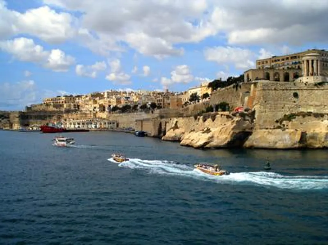 Der Grand Harbour in Valletta