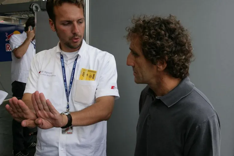 Alex Stehlig vom Abt Sportsline DTM Team neu im Team Sales Motion Bild: Alex Stehlig vom Abt Sportsline DTM Team neu im Team Sales Motion